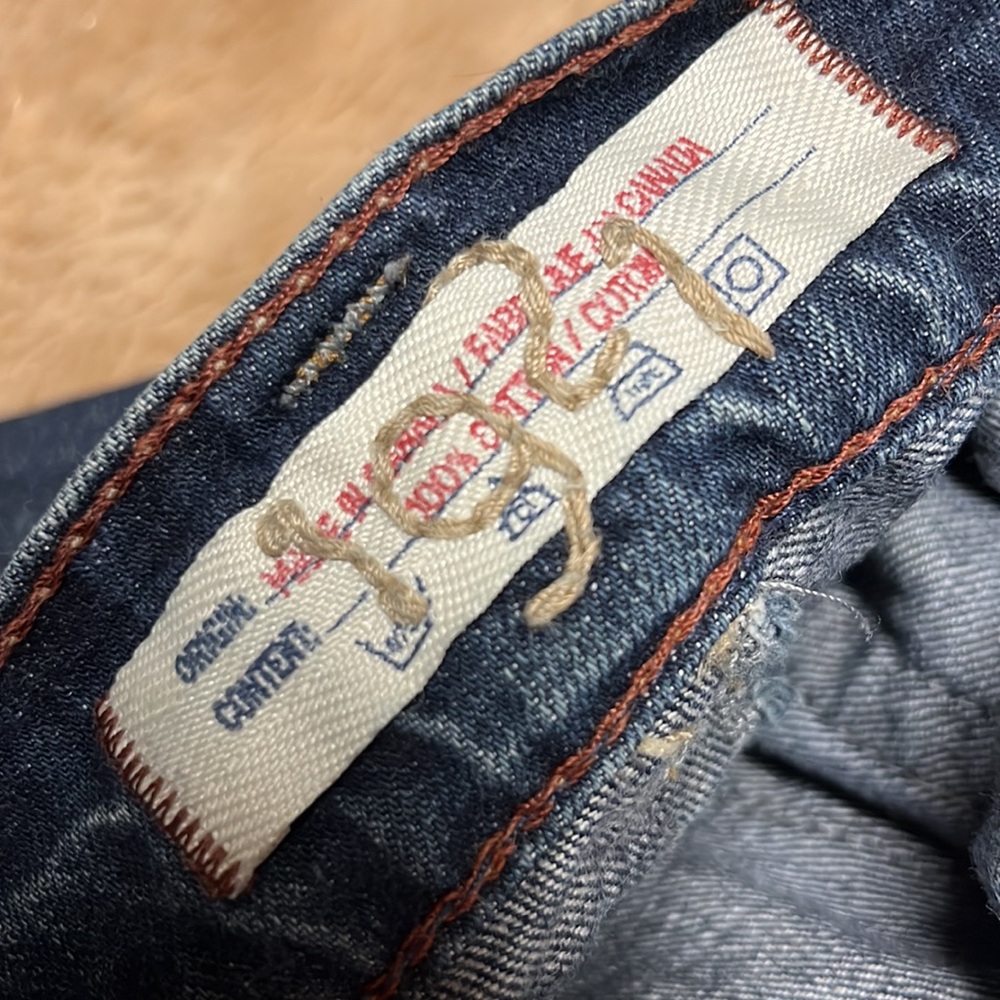 Vintage 1921 Classic Blue Denim Jeans 34/34 - Picture 10 of 16